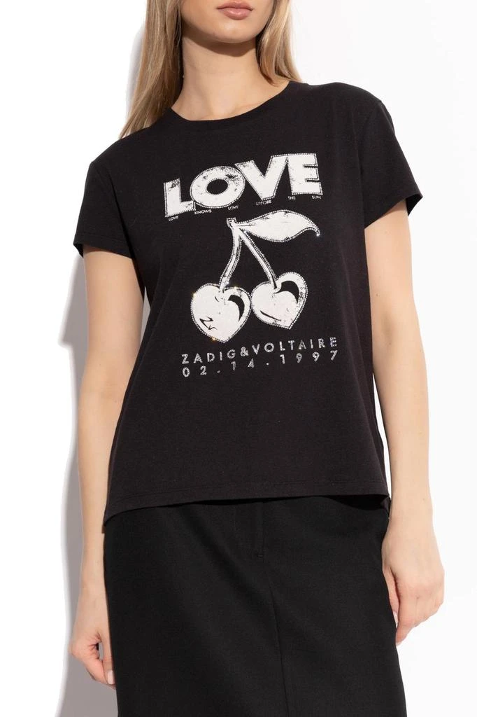 ZADIG & VOLTAIRE Zadig Voltaire Love Printed T-Shirt 2