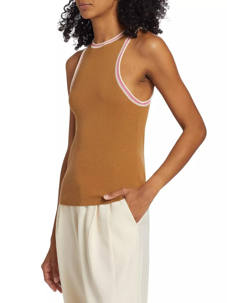 A.L.C. Nelly Cotton Blend Tank Top 4