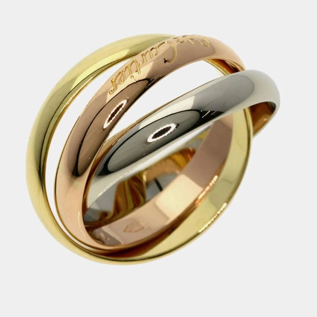 Cartier Cartier 18K Yellow, Rose, White Gold Trinity Band Ring EU 54 1