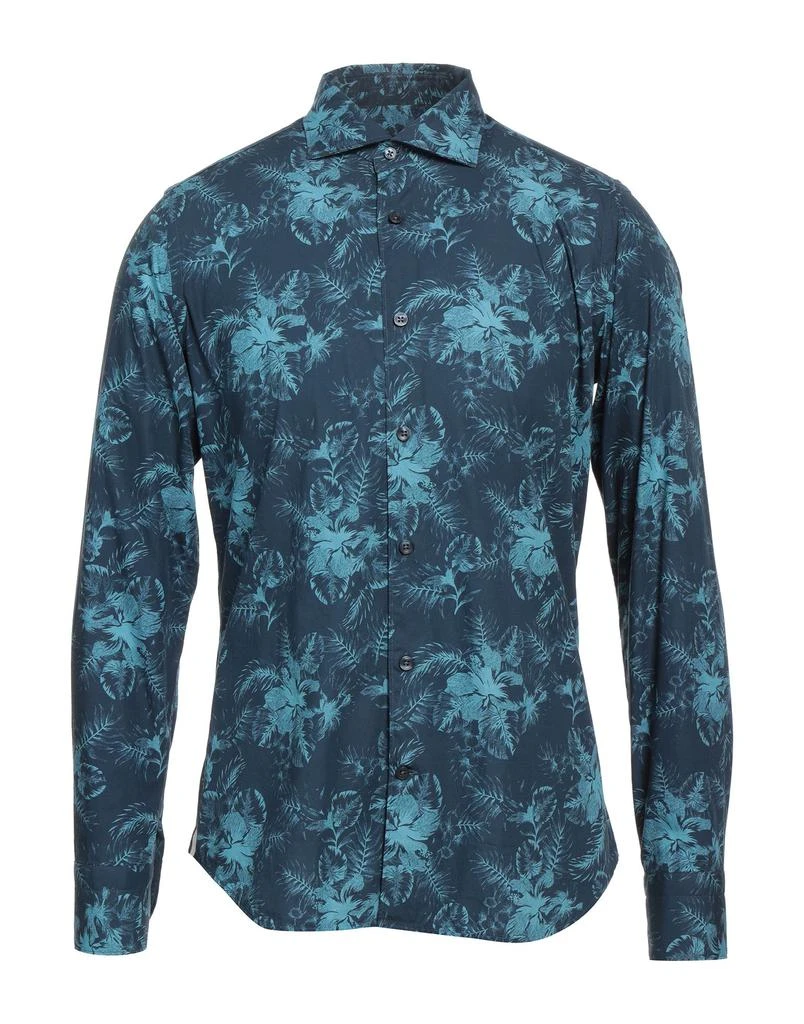 CALIBAN Patterned shirt - Midnight blue - 15