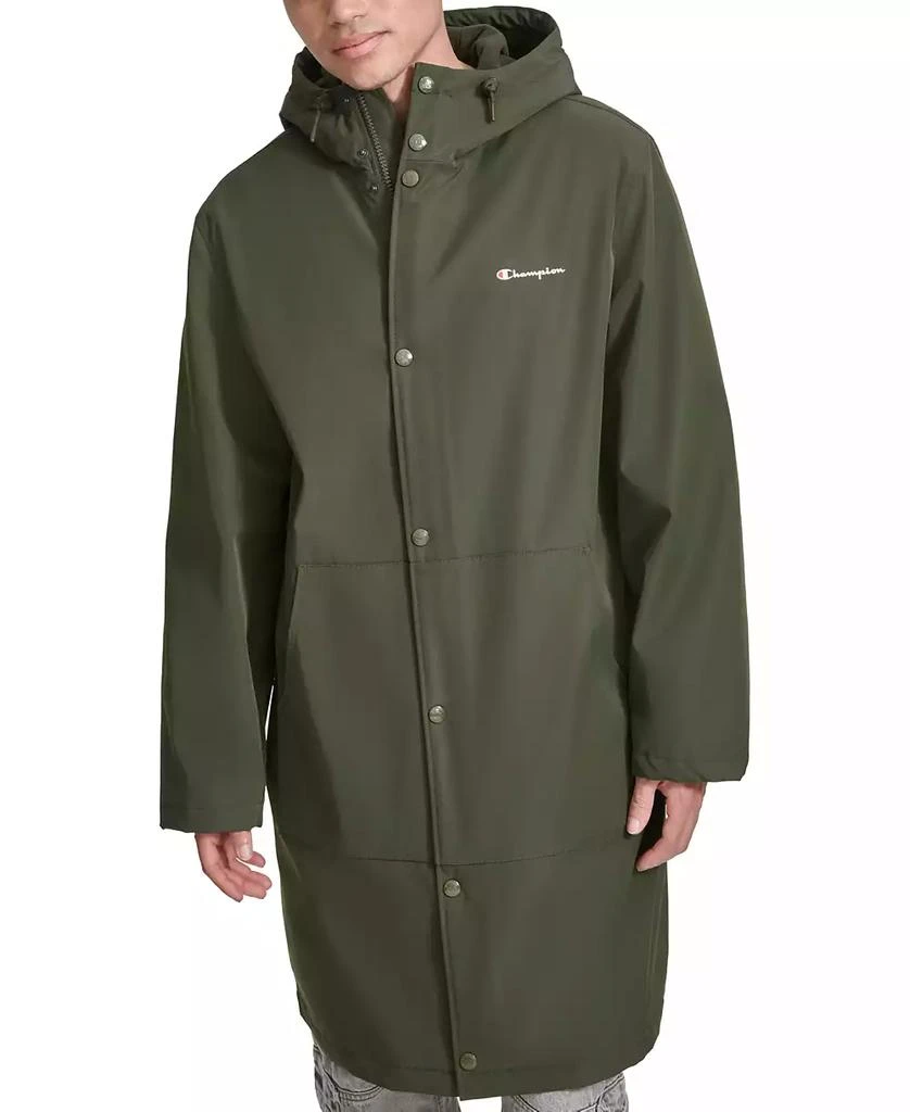 CHAMPION Men's Hooded Stadium Jacket with Fleece Lining 1