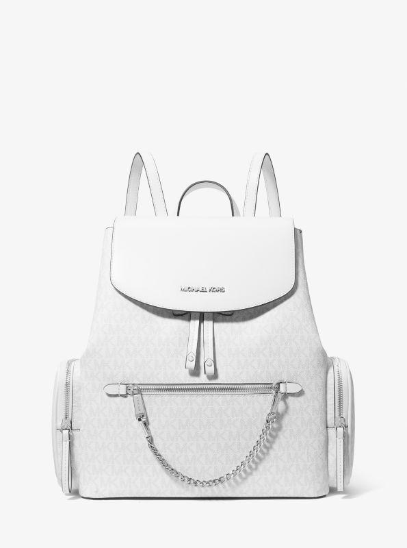 Michael Kors Jet Set Large Signature Logo Backpack
