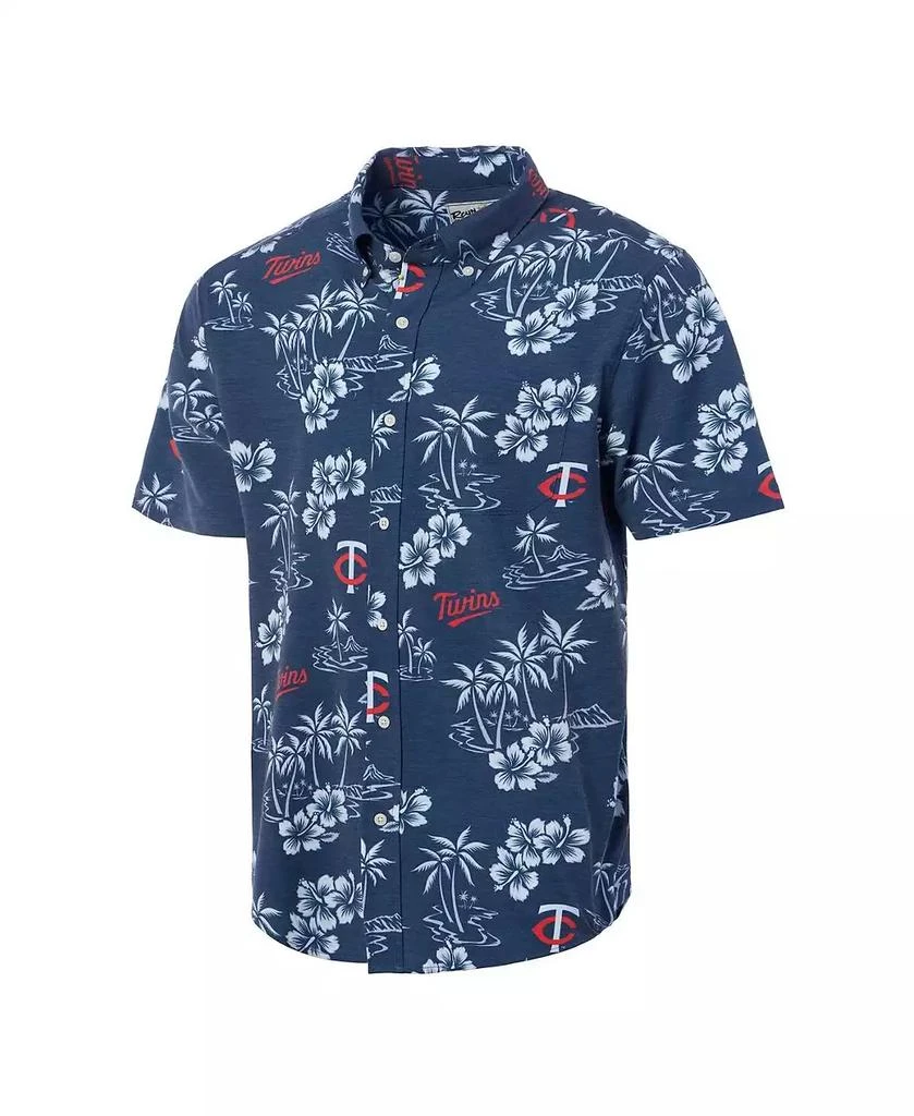 Reyn Spooner Men's Navy Minnesota Twins Kekai Button-Down Shirt 2