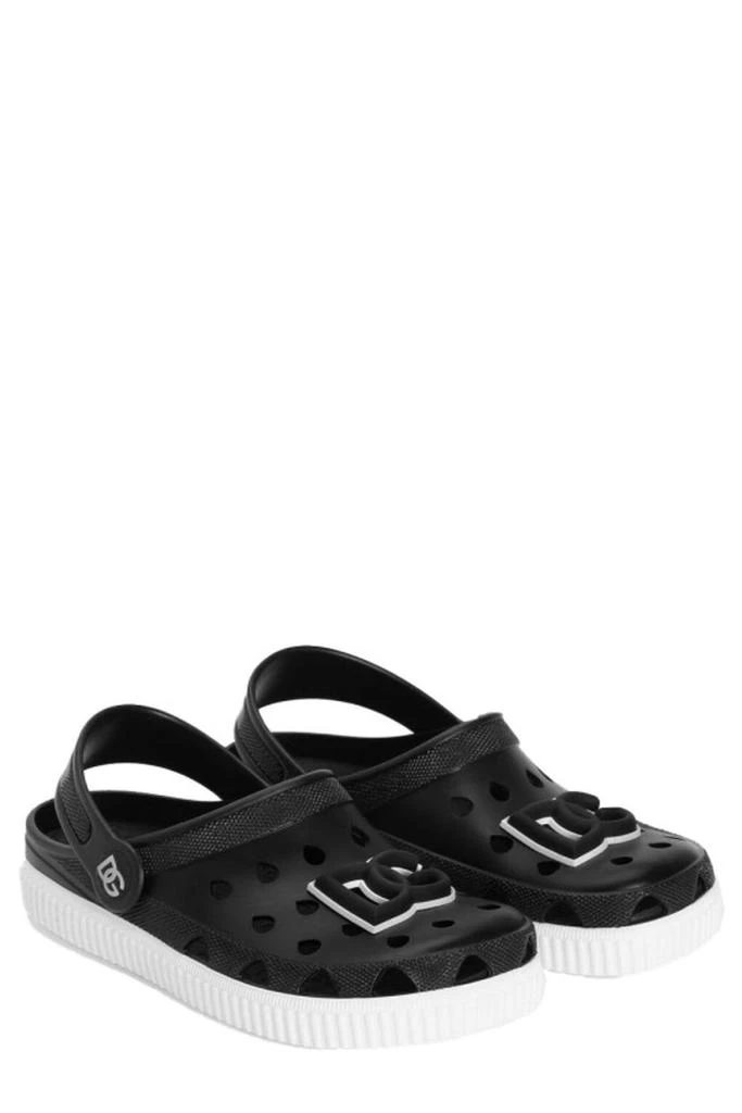 Dolce 
Gabbana Dolce 
Gabbana Kids Logo Strap Flat Sandals 2