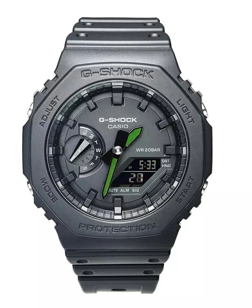 G-Shock Men's Analog-Digital Black Resin Strap Watch 45.4mm 7