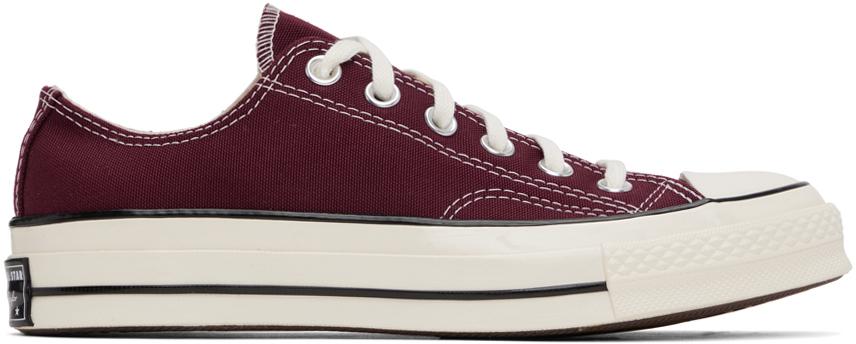 Converse Burgundy Chuck 70 Vintage Sneakers