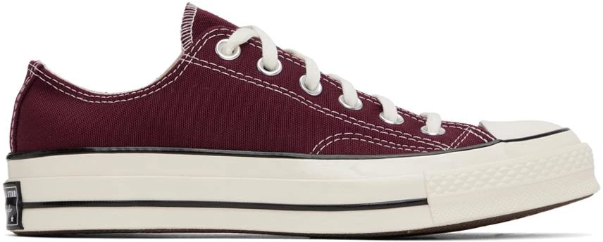 Converse Burgundy Chuck 70 Vintage Sneakers 1