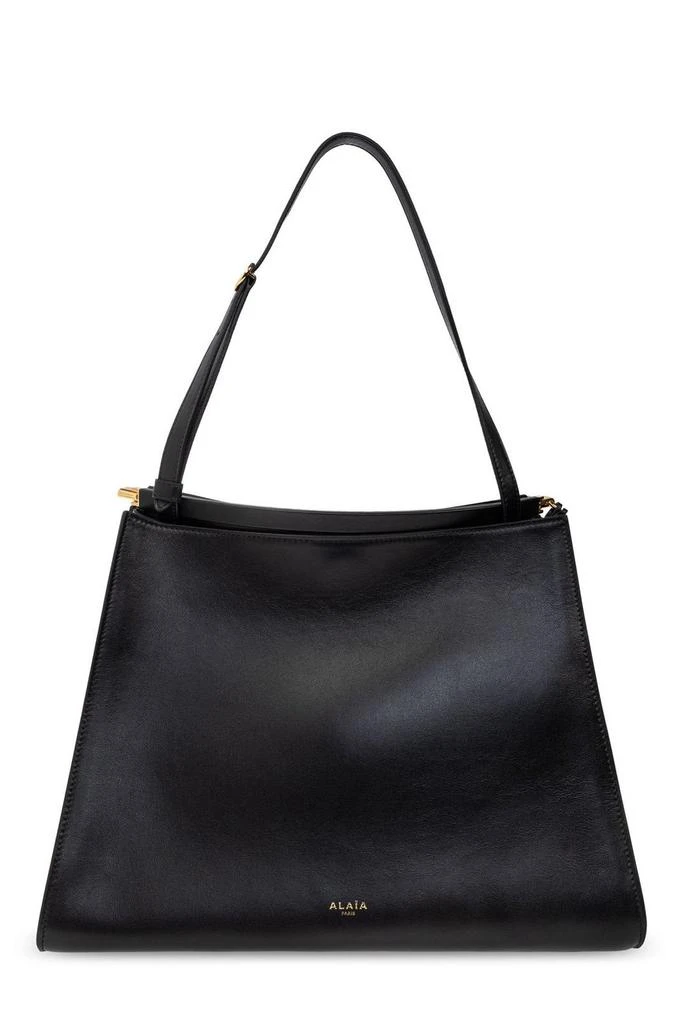 Alaïa Alaïa Logo Printed Zipped Shoulder Bag 1