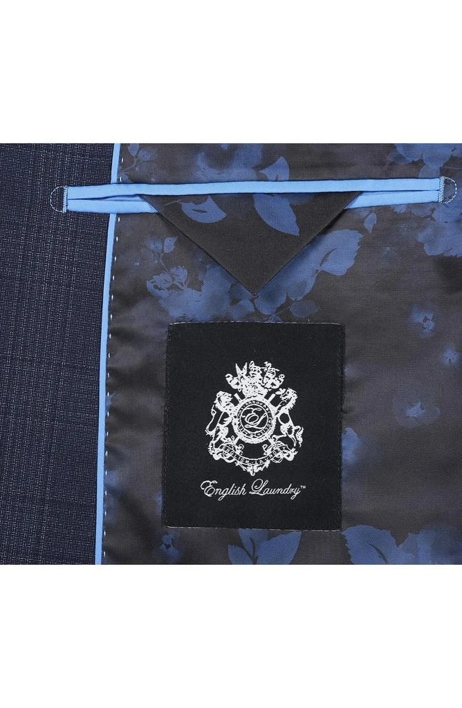 English Laundry Peak Lapel Wool Blend Suit 4