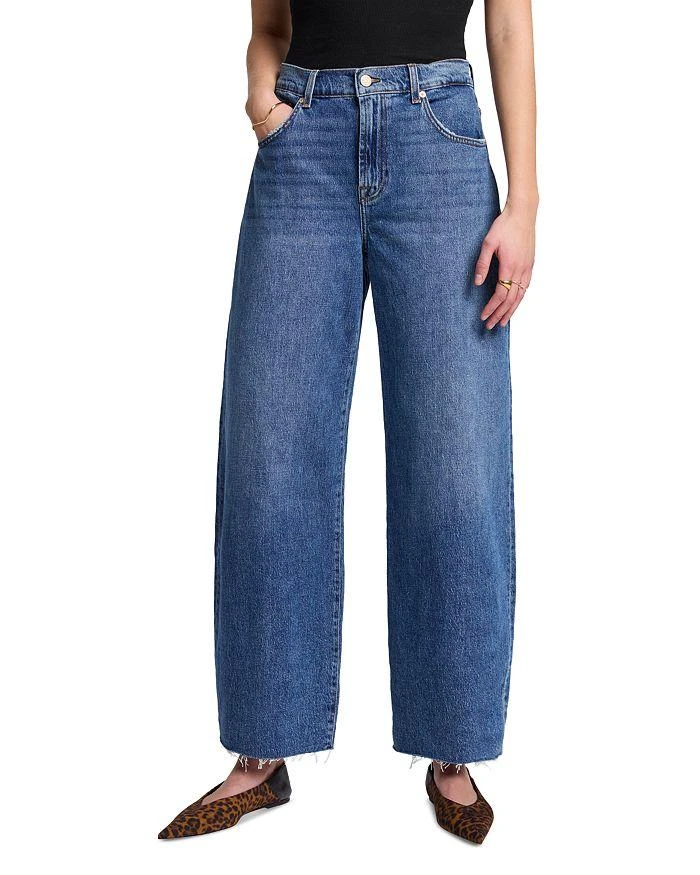 7 For All Mankind Bonnie High Rise Barrel Jeans in Santa Cruz 1