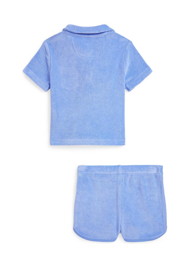 Ralph Lauren Baby Boys Terry Polo Shirt 
Short Set