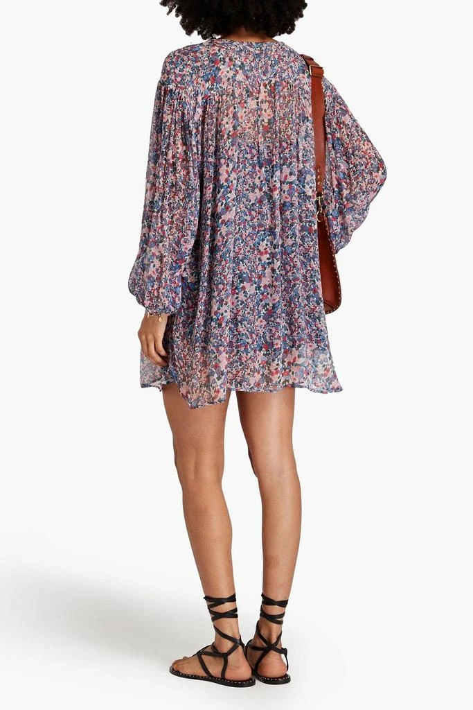 Isabel Marant Orion floral-print silk-georgette mini dress 3
