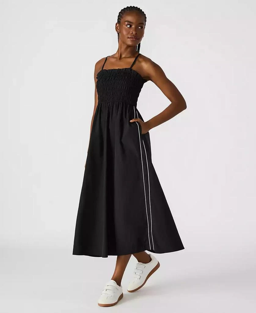 knee length dresses for ladies LINDY Dress Black main image 1