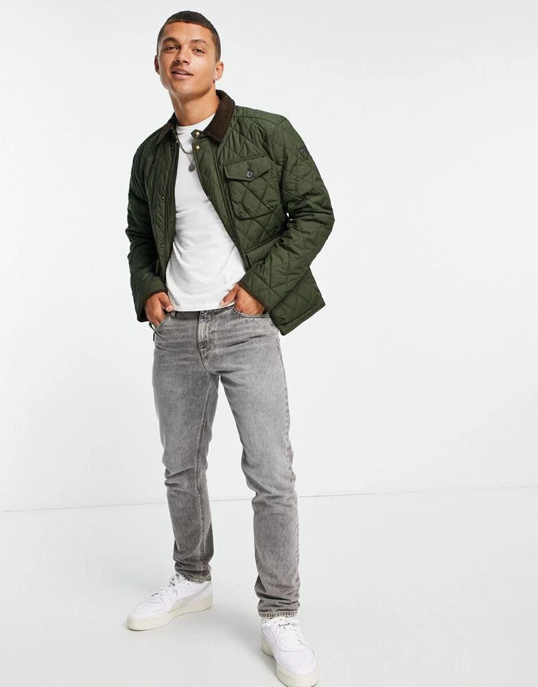 Ralph Lauren Polo Ralph Lauren Beaton lined quilted field jacket in green 2