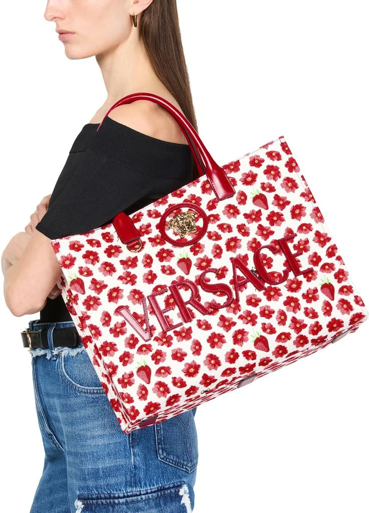 Versace Strawberry Garden La Medusa tote bag 8