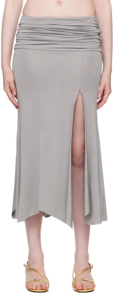 Gimaguas Gray Gilda Midi Skirt 1