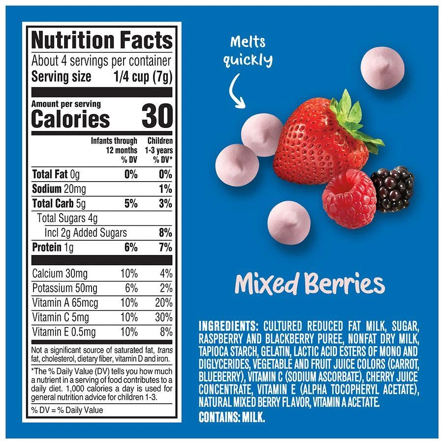 Gerber Yogurt Melts Mixed Berry, Mixed Berry 4