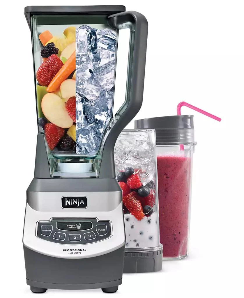 Ninja BL660 Professional Blender & Nutri Ninja® Cups 1