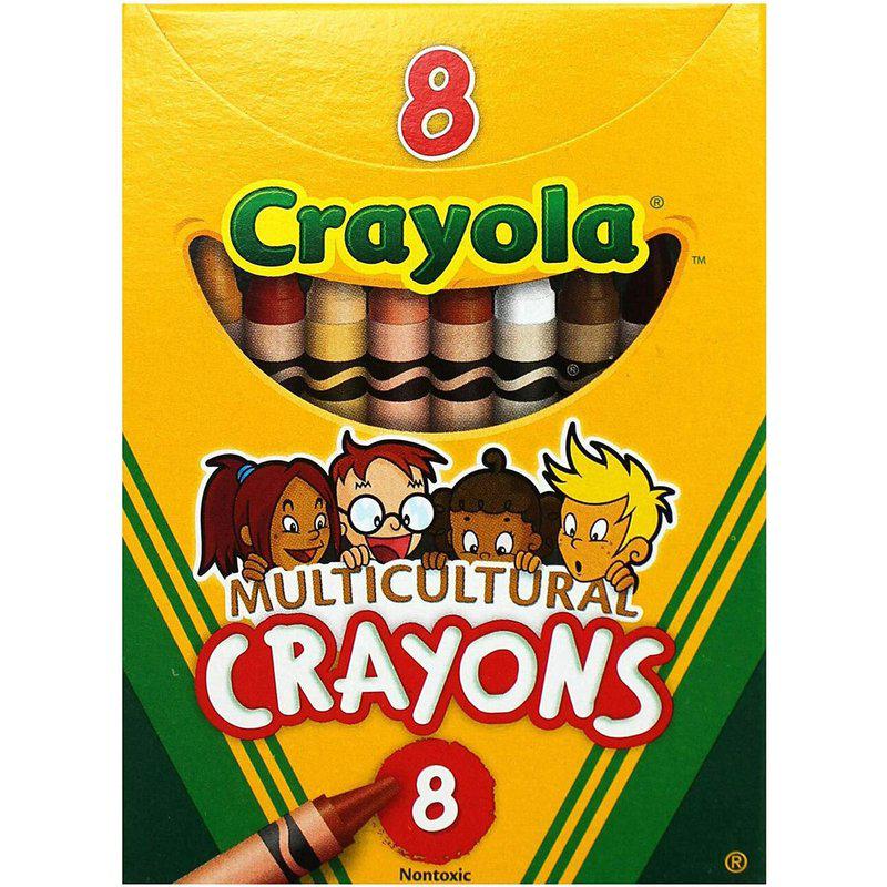 Crayola Crayola 8 Ct Multicultural Crayons