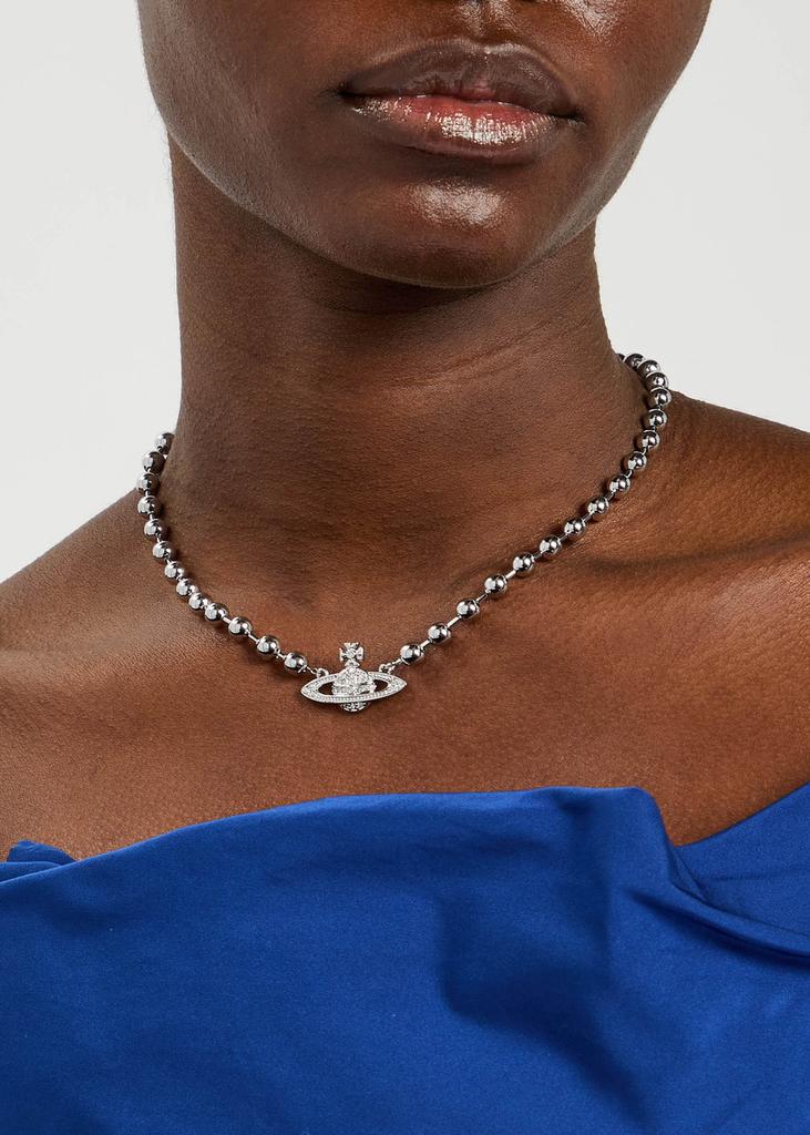 Vivienne Westwood Thames Mini Bas Relief orb necklace - Fashion