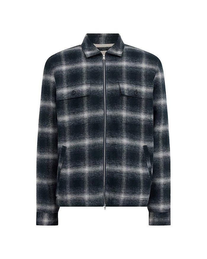 ALL SAINTS Men's Marley Plaid Jacket 7