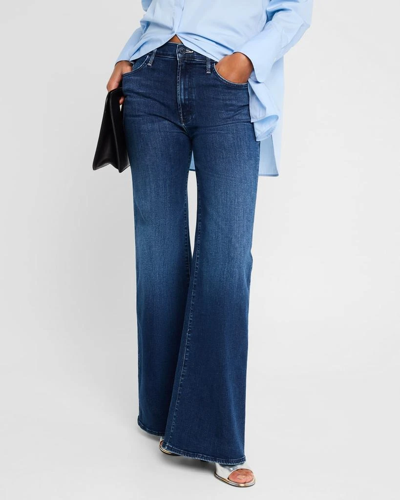MOTHER The Hustler Roller Sneak Jeans 5