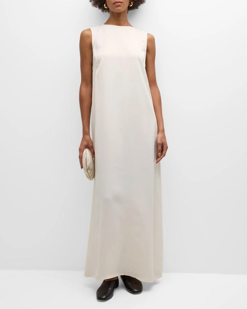 Rohe Sleeveless Fluid Satin Maxi Dress 2