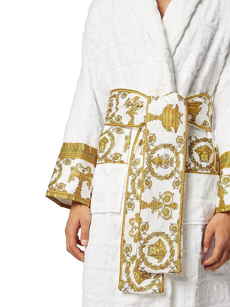 Versace ​Logo Baroque Bathrobe 3