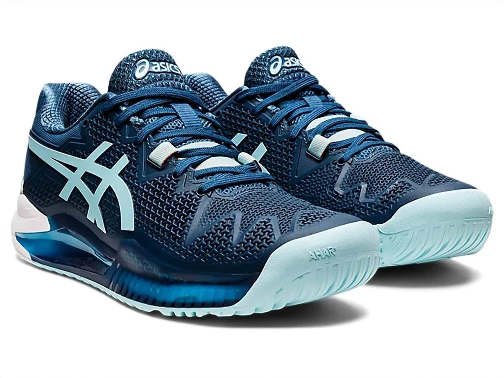 Asics Women's Gel-Resolution 8 Shoe In Indigo/blue 1