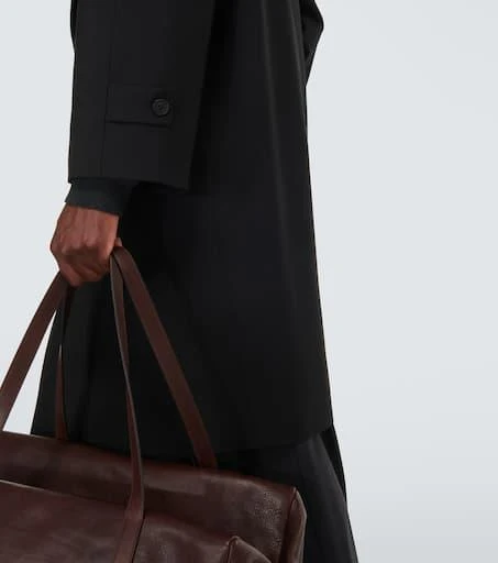 The Row Pers double-breasted virgin wool overcoat 6