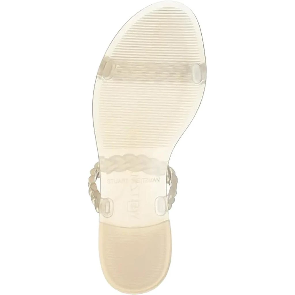 Stuart Weitzman Braida Womens Open Toe Slip On Jelly Sandals 3