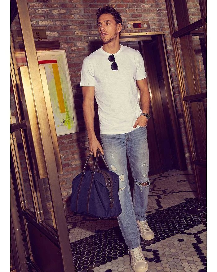 Theory Essential Tee in Cosmos Slub Cotton 2