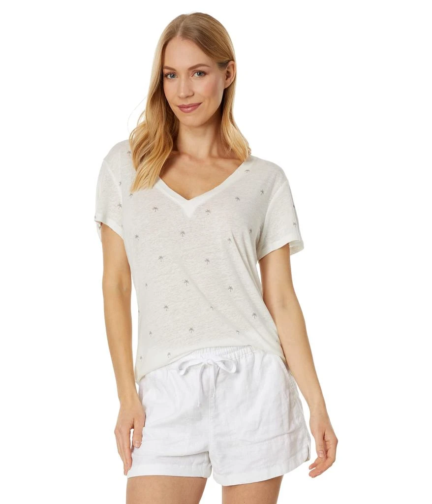 Splendid Polly V-Neck Tee 1