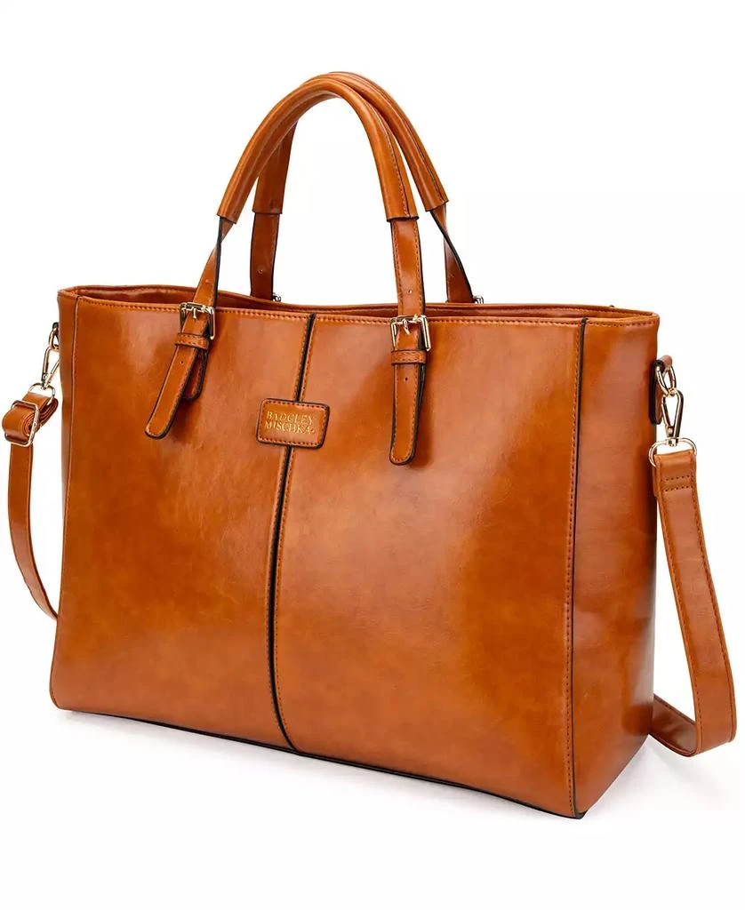 Badgley Mischka Julia Faux Leather Tote 15