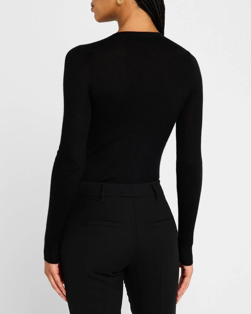 Gabriela Hearst Julian Cashmere Henley Sweater 4
