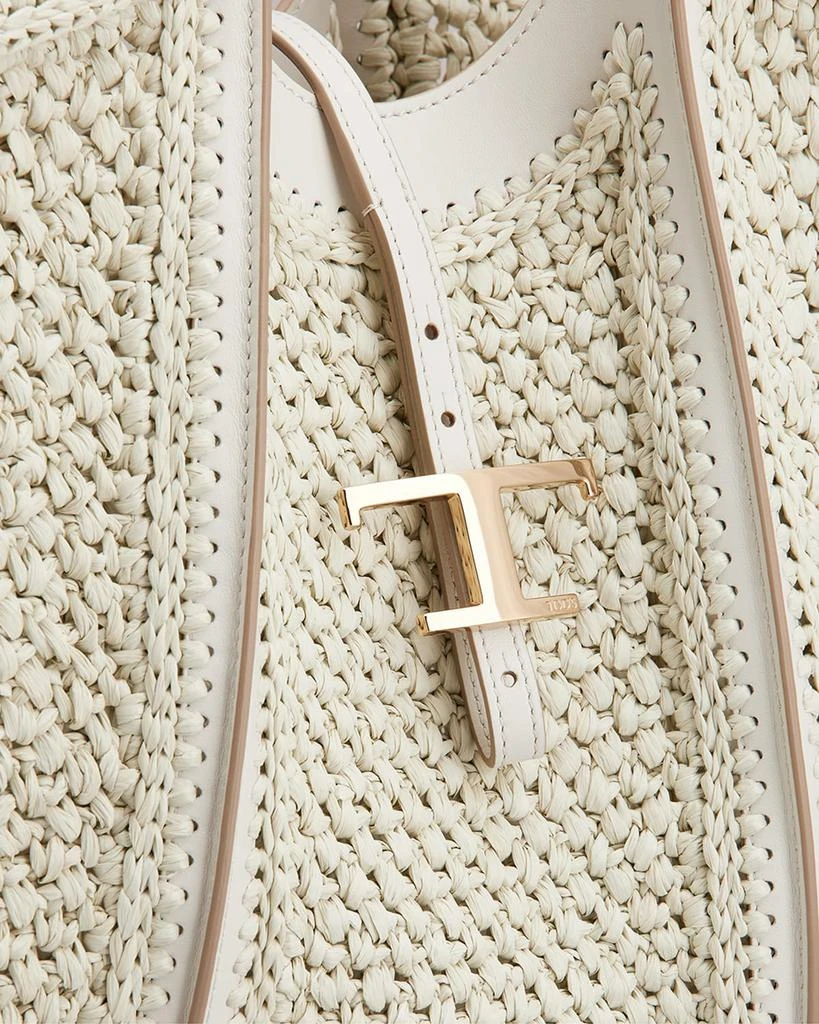 Tod's Crochet Shopping Tote Bag 6