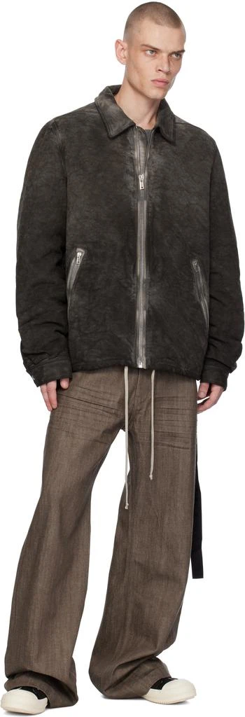 Rick Owens Brown Porterville Geth Jeans 4