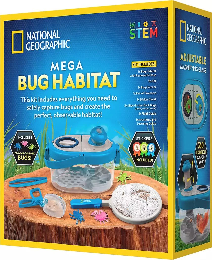 National Geographic Mega Bug Habitat Kit 4