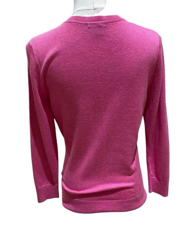Halogen Halogen - Women's V Neck Knit Crop Lightweight Sweater 4