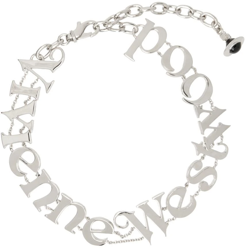 Vivienne Westwood Silver Raimunda Choker 1