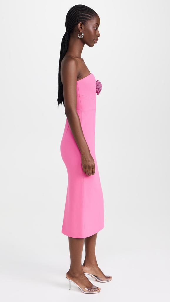 REBECCA VALLANCE Aubree Strapless Midi Dress - Dresses