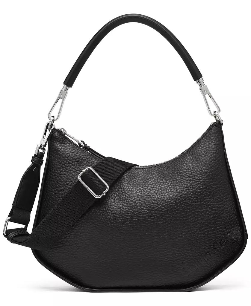 Calvin Klein Nova Signature Top Zipper Shoulder with Chain