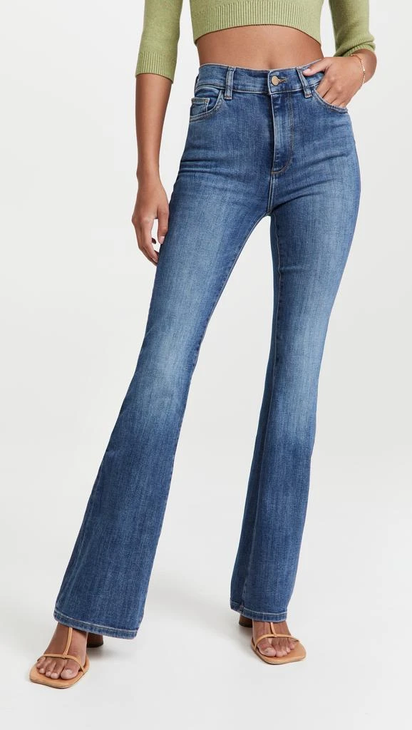 DL1961 Bridget Boot High Rise Instasculpt Jeans 1