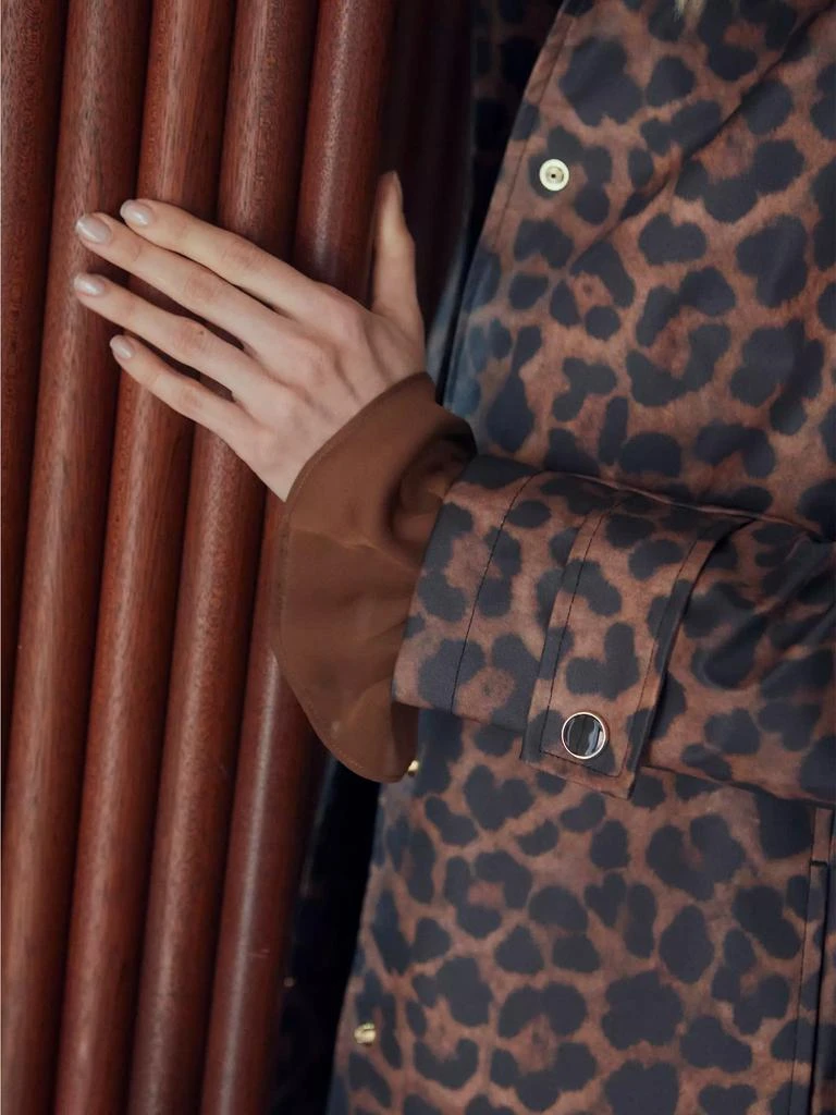 Jane Post Iconic Princess Leopard Slicker Coat 7