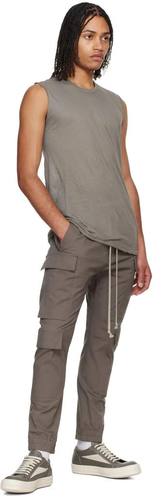 Rick Owens Gray Hollywood Mastodon Megacargo Cargo Pants 4