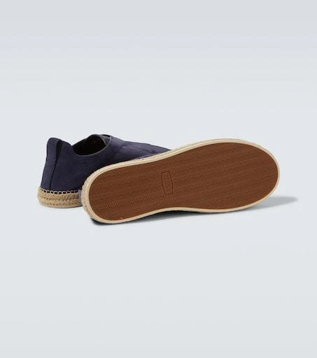 Zegna Triple Stitch suede espadrilles 7