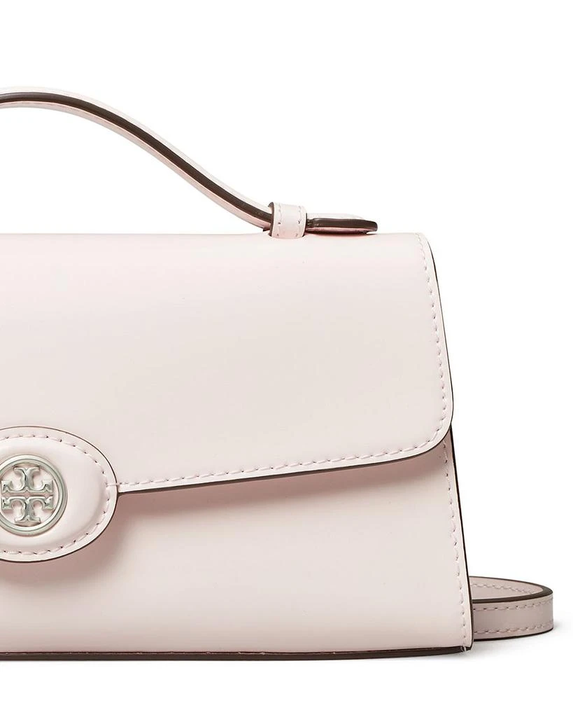 Tory Burch Robinson Spazzolato Top Handle Chain Wallet 5