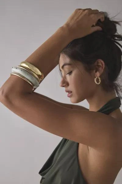 Urban Outfitters Metal Studded Chunky Bangle Bracelet 1