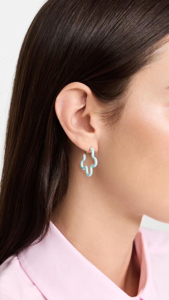 Bea Bongiasca Two Tone Earrings