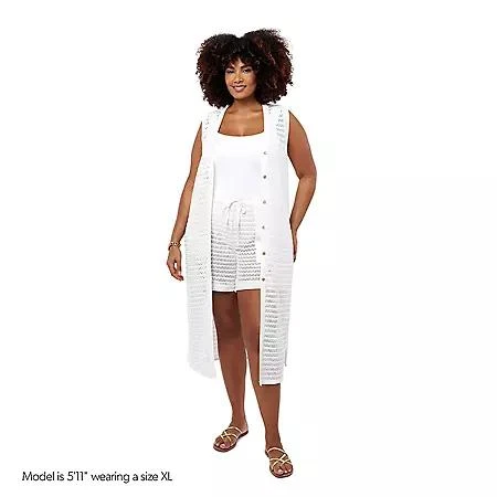 EDITED BY REMI BADER Edited By Remi Bader Women's Crochet Cardigan 5
